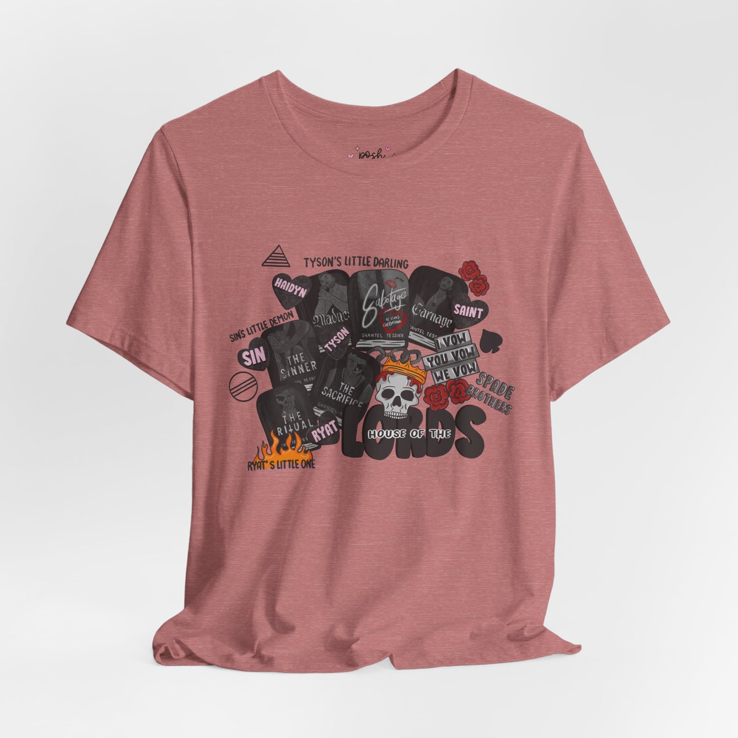 The LORDS Series T-Shirt | Graphic Tee | Bookish Merch |