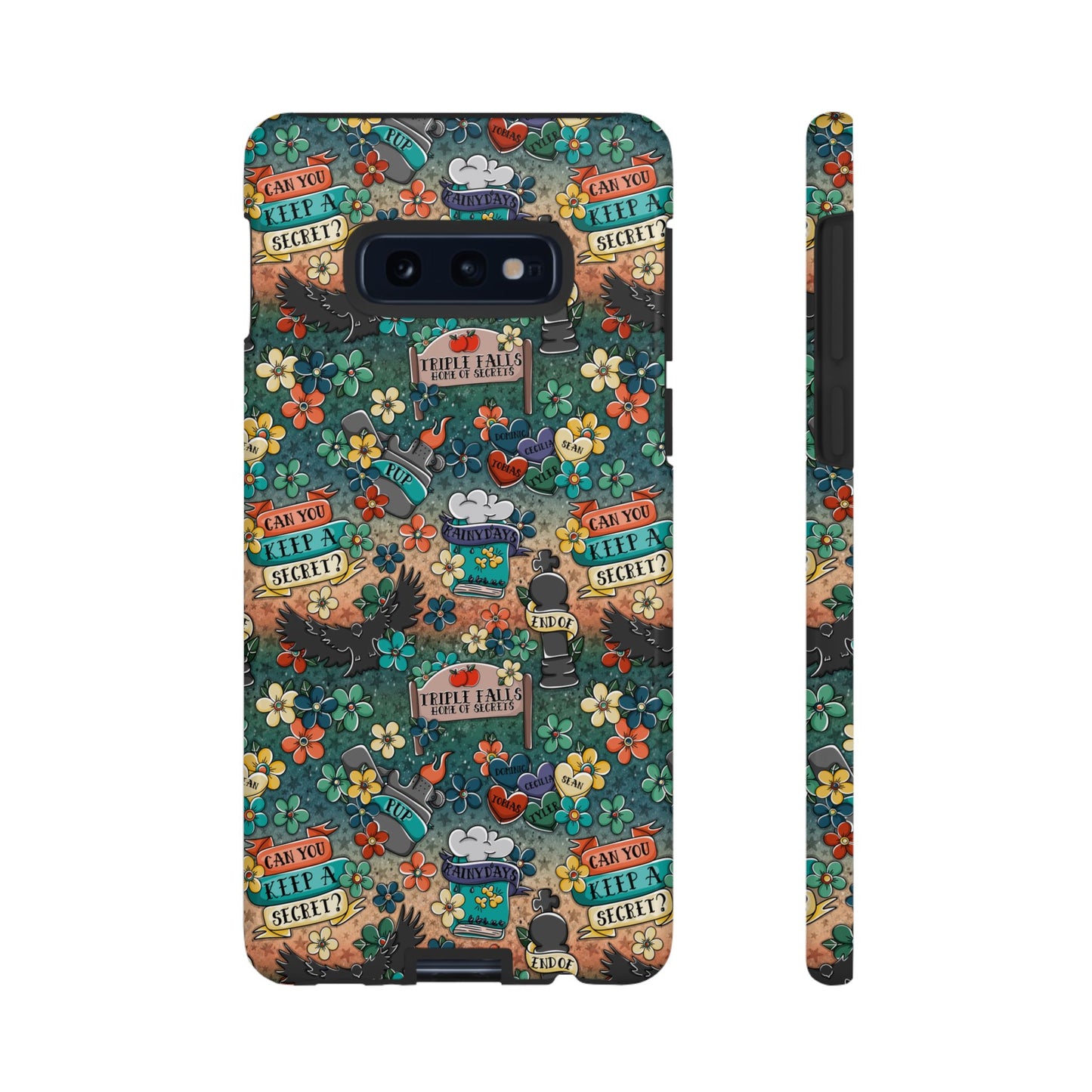 Triple Falls Tough Phone Case | Shockproof | Samsung Case | Google Case | Bookish