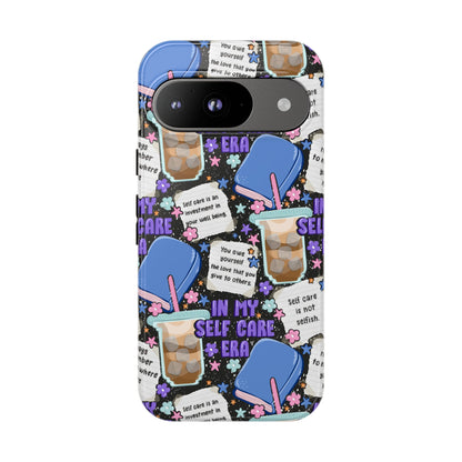 Self Care Tough Phone Case | Shockproof | Samsung Case | Google Case | Bookish