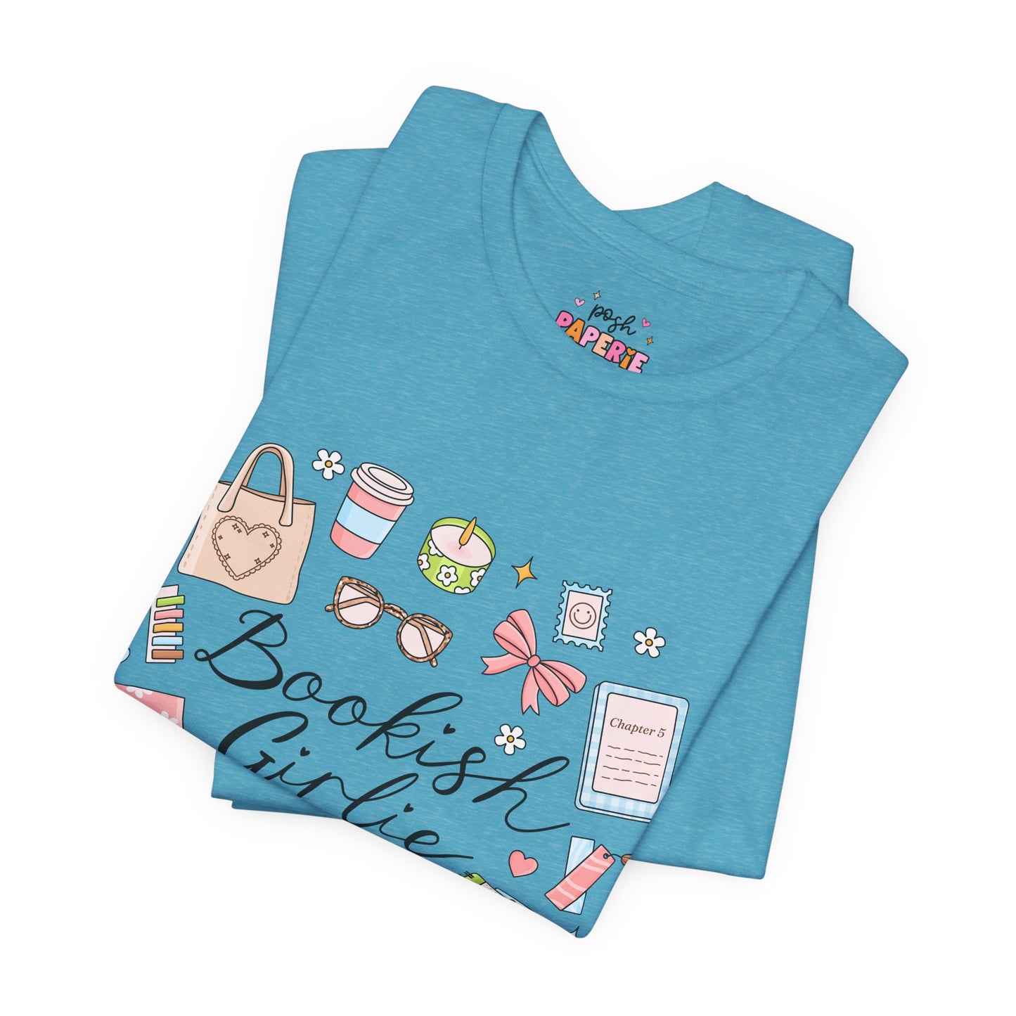 Bookish Girlie Shirt | Graphic Tee | Bookish Merch |