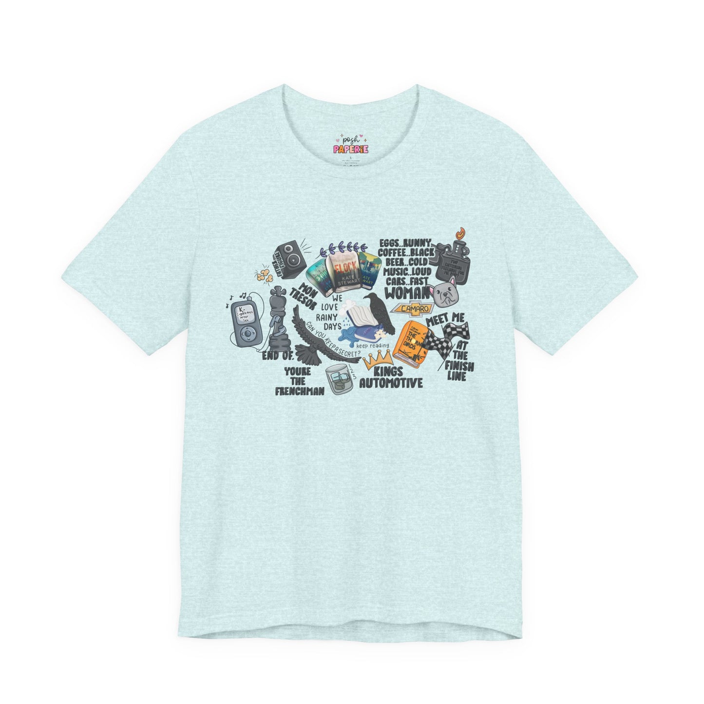 Triple Falls Shirt | Graphic Tee | Bookish Merch |