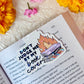 Don't Judge Me By My Book Covers Magnetic Bookmark
