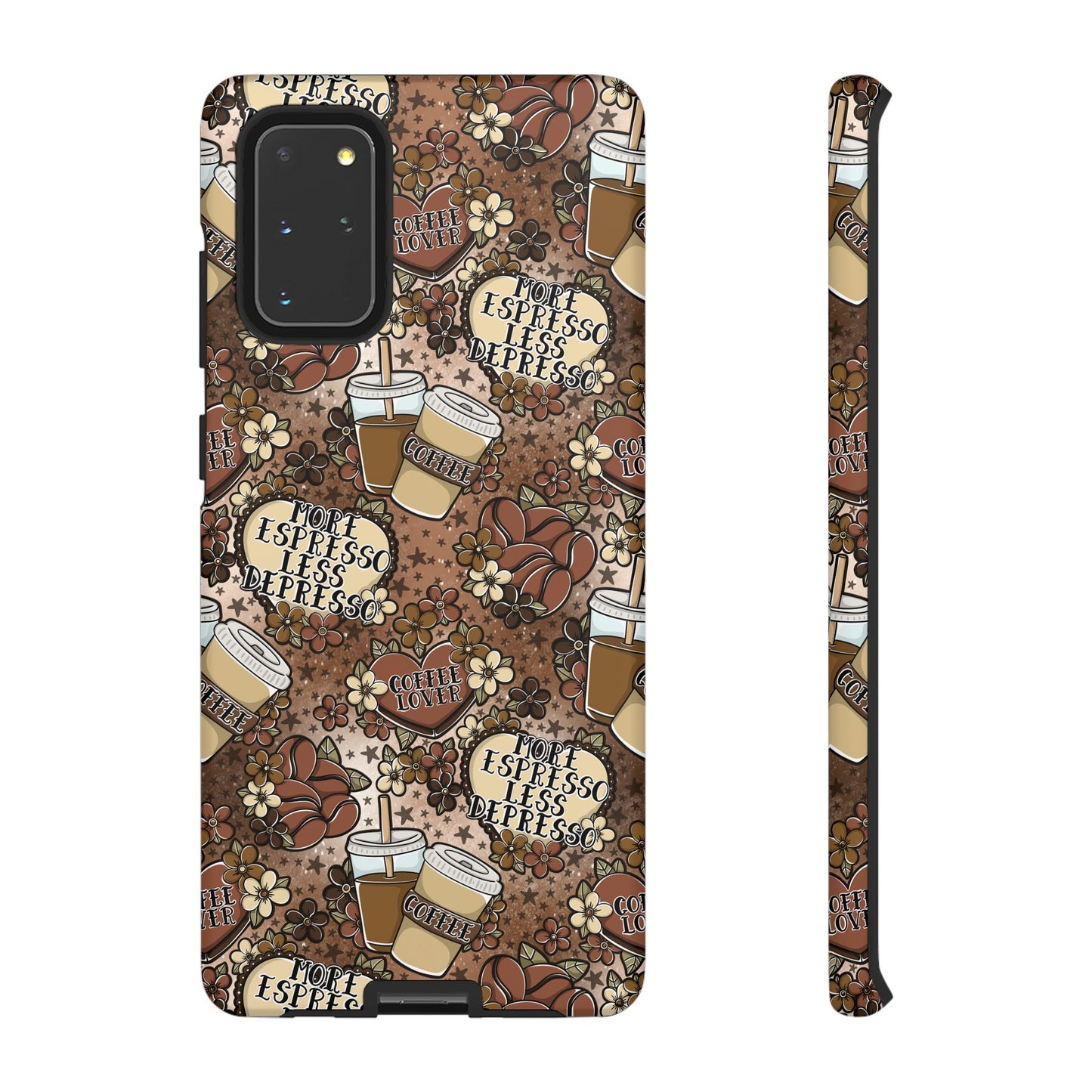 Coffee Lover Tough Phone Case | Shockproof | Samsung Case | Google Case | Iced Coffee