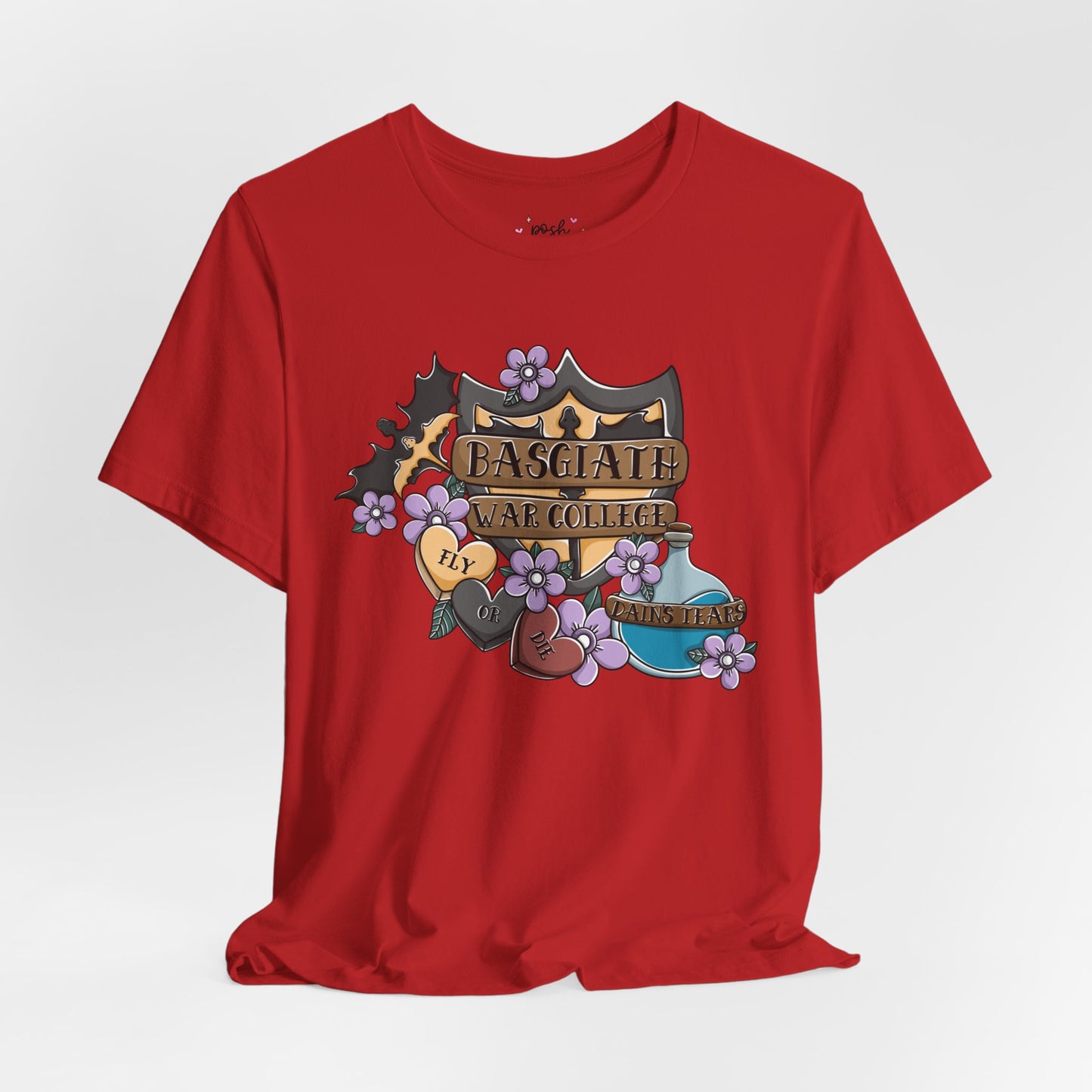 Basgiath War College Shirt | Graphic Tee | Bookish Merch |
