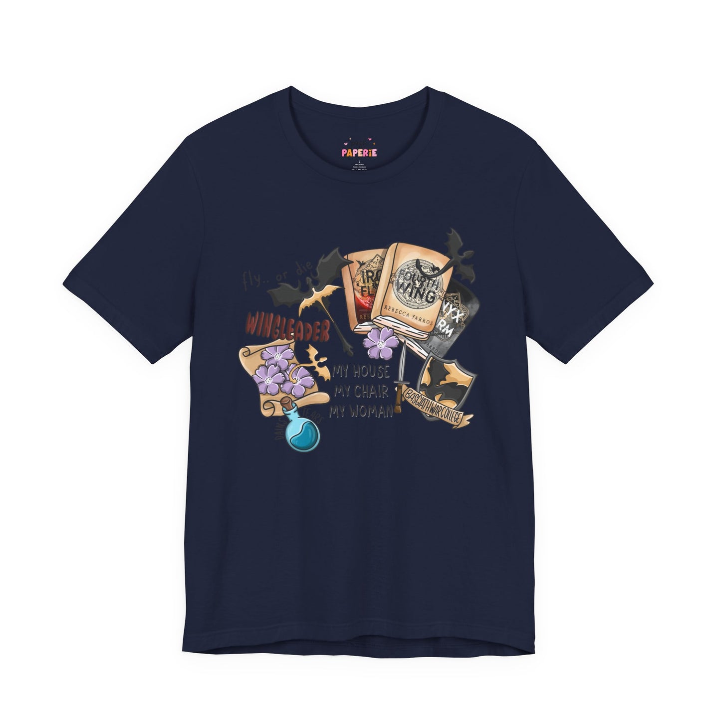Fourth Wing Shirt | Graphic Tee | Bookish Merch |