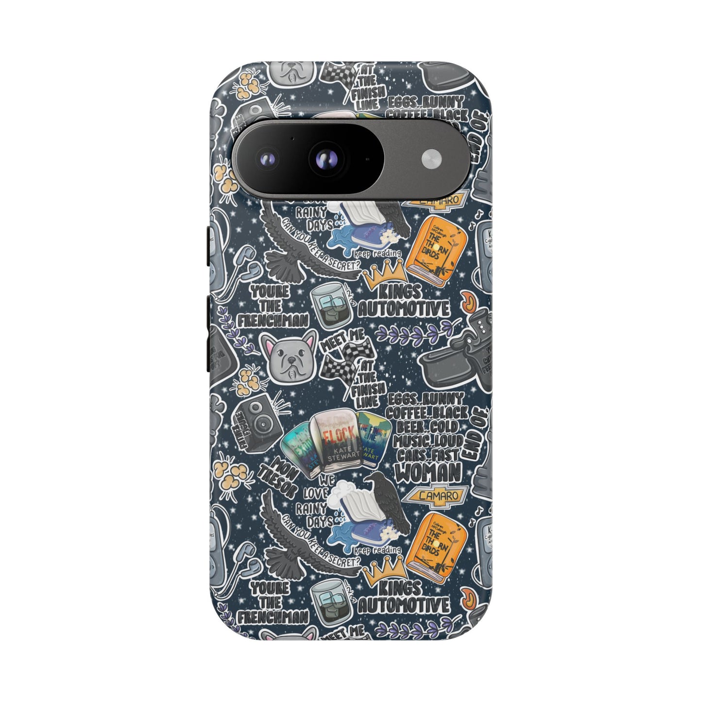 Triple Falls Tough Phone Case | Shockproof | Samsung Case | Google Case | Bookish