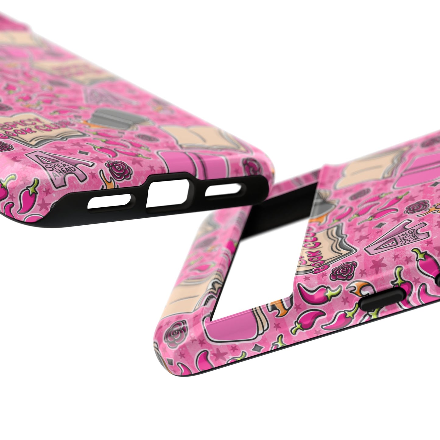 Spicy Book Club Tough Phone Case | Shockproof | Samsung Case | Google Case | Bookish