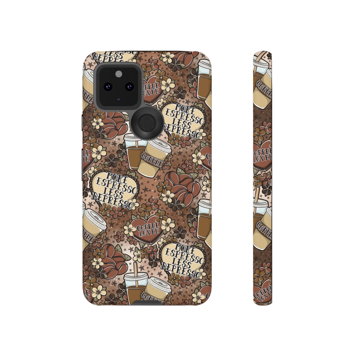 Coffee Lover Tough Phone Case | Shockproof | Samsung Case | Google Case | Iced Coffee