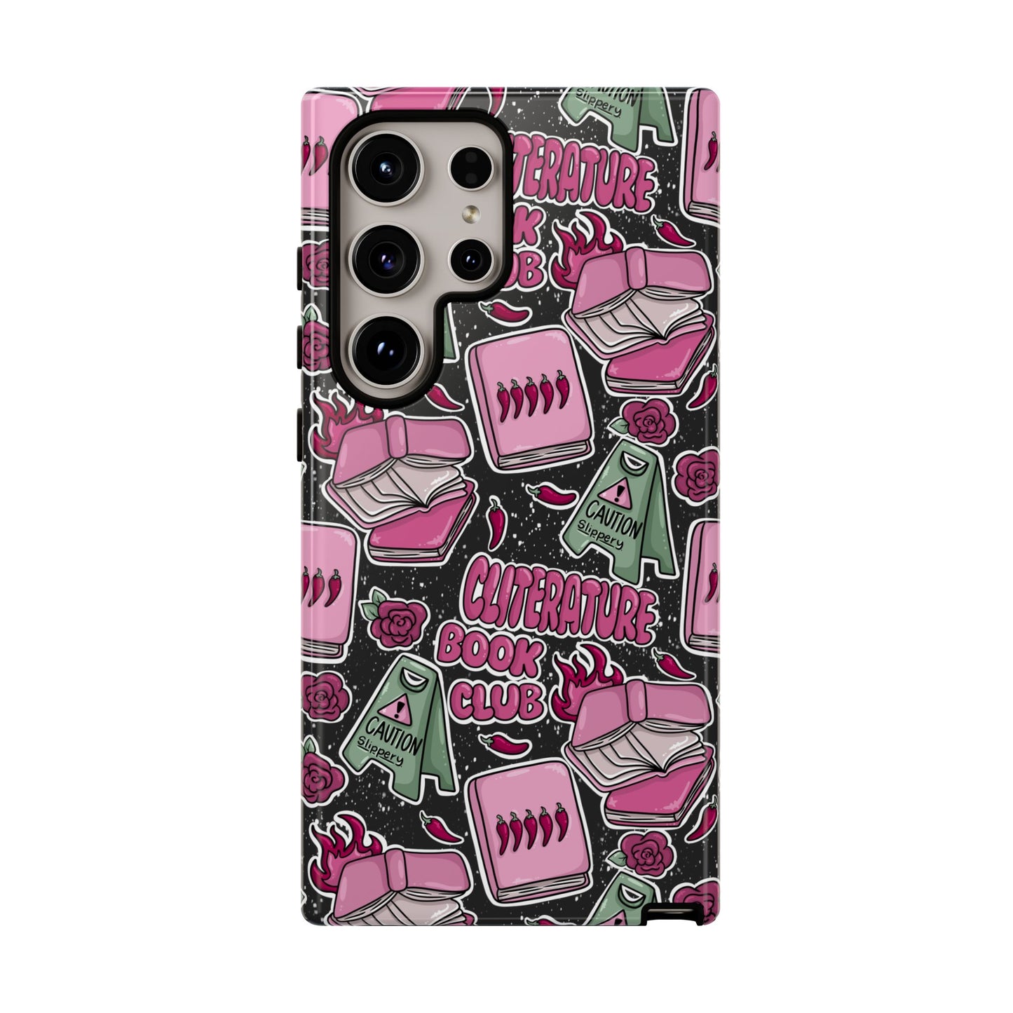 Cliterature Book Club Tough Phone Case | Shockproof | Samsung Case | Google Case | Bookish