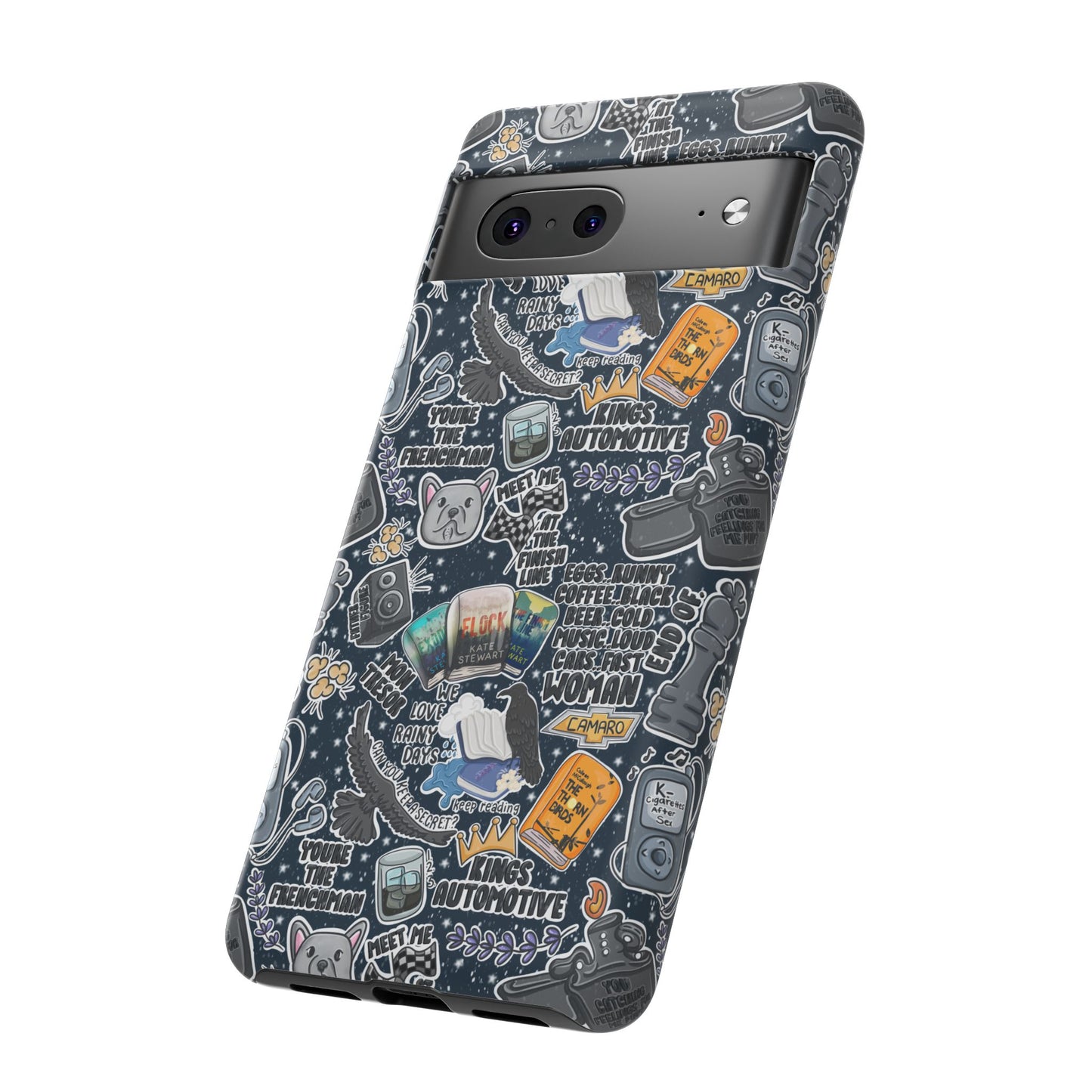 Triple Falls Tough Phone Case | Shockproof | Samsung Case | Google Case | Bookish