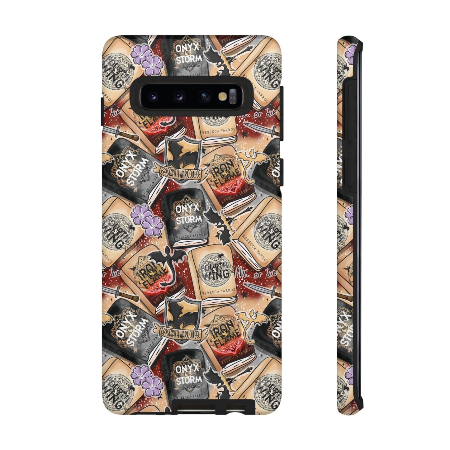 Fourth Wing Tough Phone Case | Shockproof | Samsung Case | Google Case | Bookish