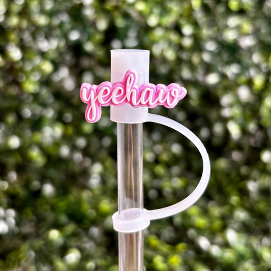 Yeehaw Straw Topper