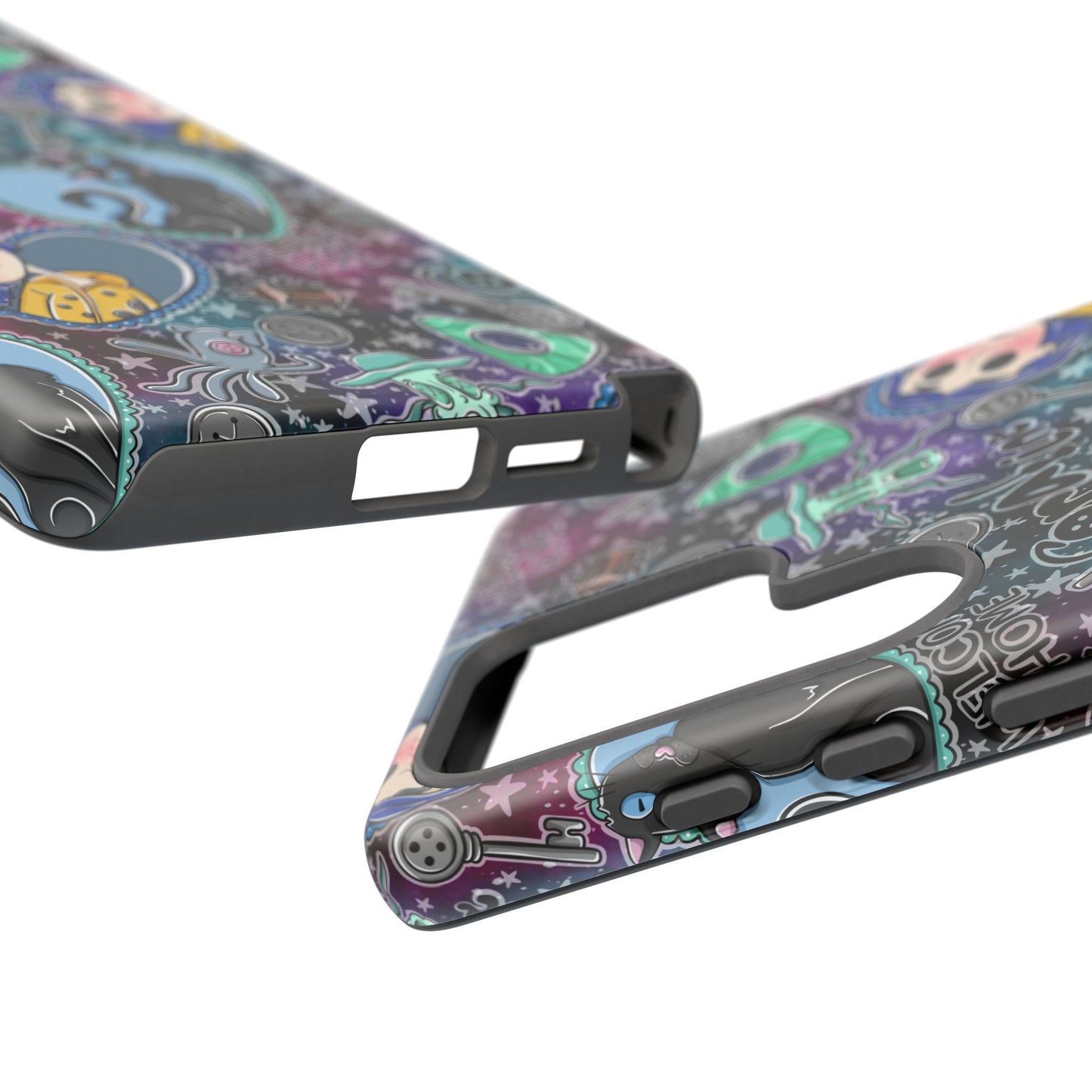 Button Girl Tough Phone Case | Shockproof | Samsung Case | Google Case |