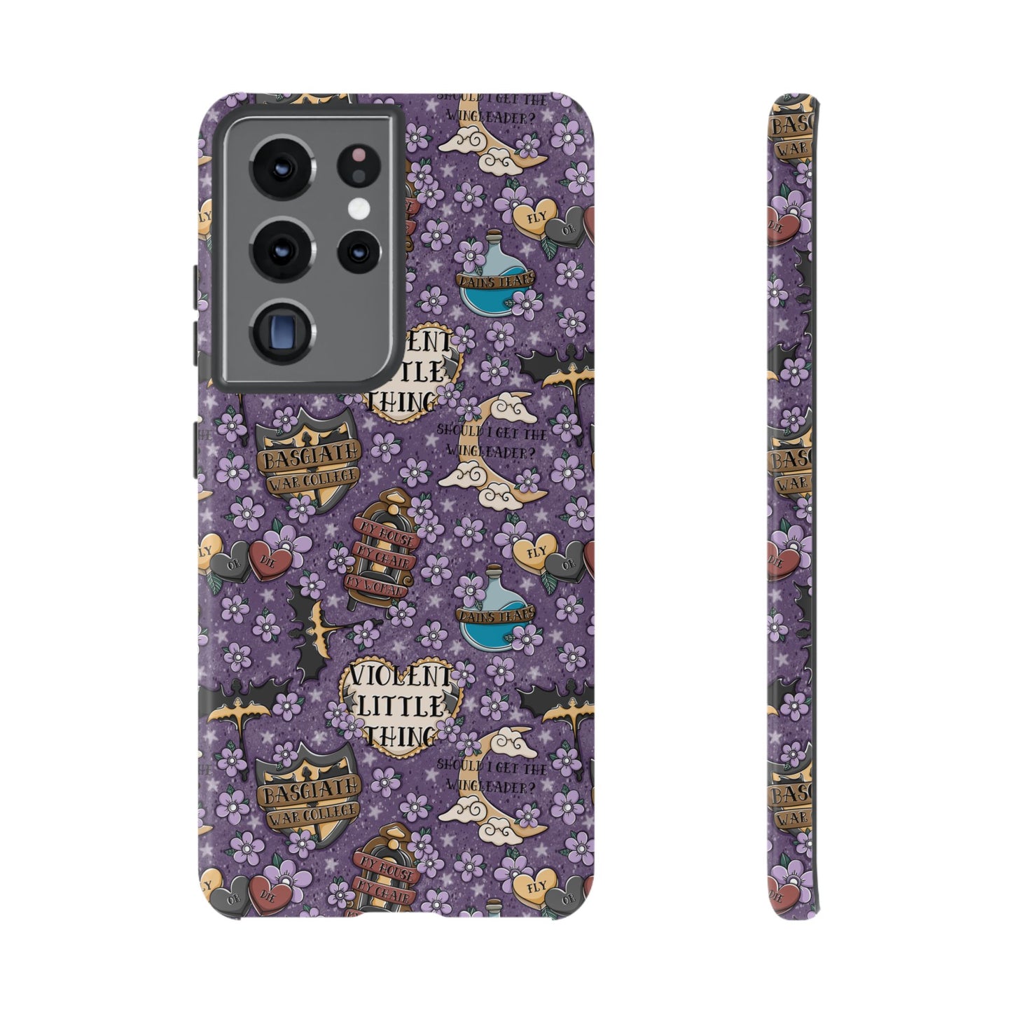Violent Little Thing Tough Phone Case | Shockproof | Samsung Case | Google Case | Bookish