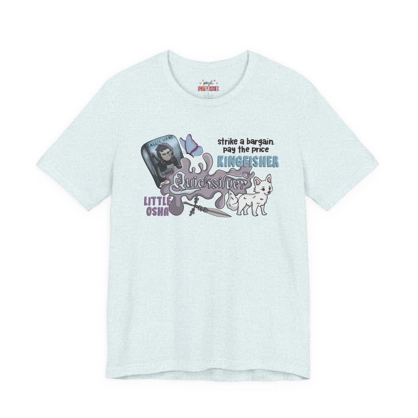 Quicksilver Shirt | Graphic Tee | Bookish Merch |