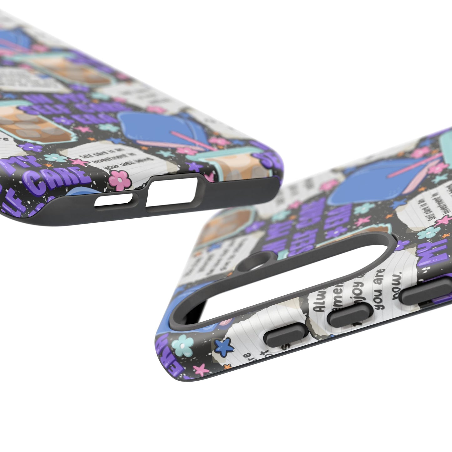 Self Care Tough Phone Case | Shockproof | Samsung Case | Google Case | Bookish