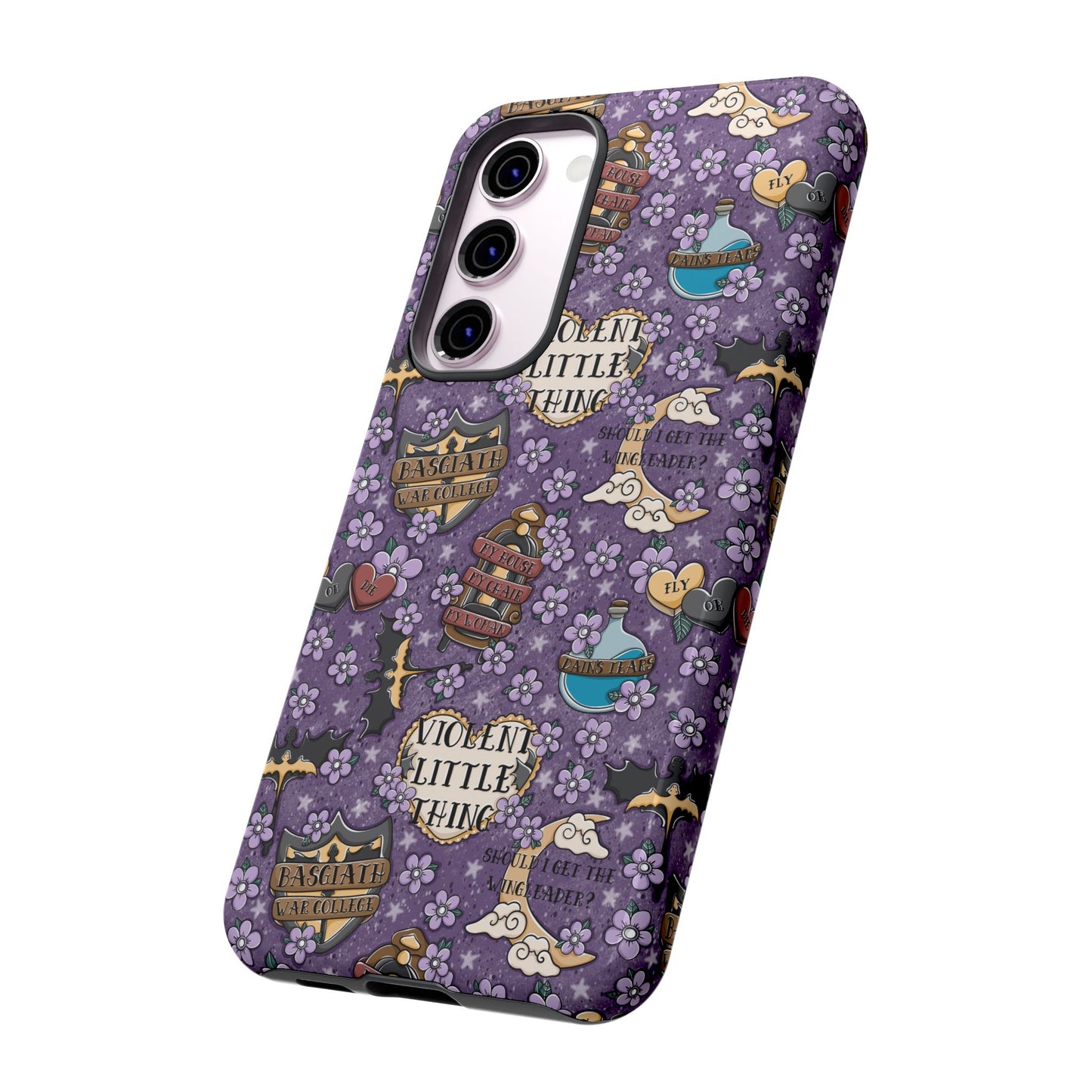 Violent Little Thing Tough Phone Case | Shockproof | Samsung Case | Google Case | Bookish