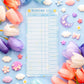 Craft Time Reading Log Bookmark