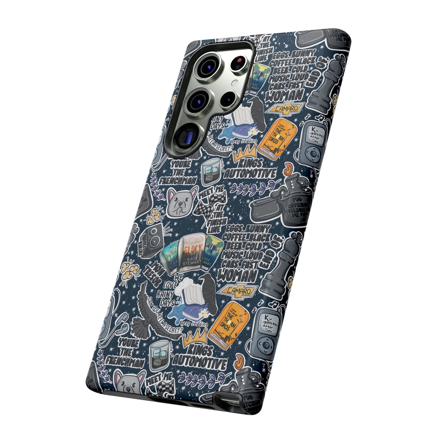 Triple Falls Tough Phone Case | Shockproof | Samsung Case | Google Case | Bookish
