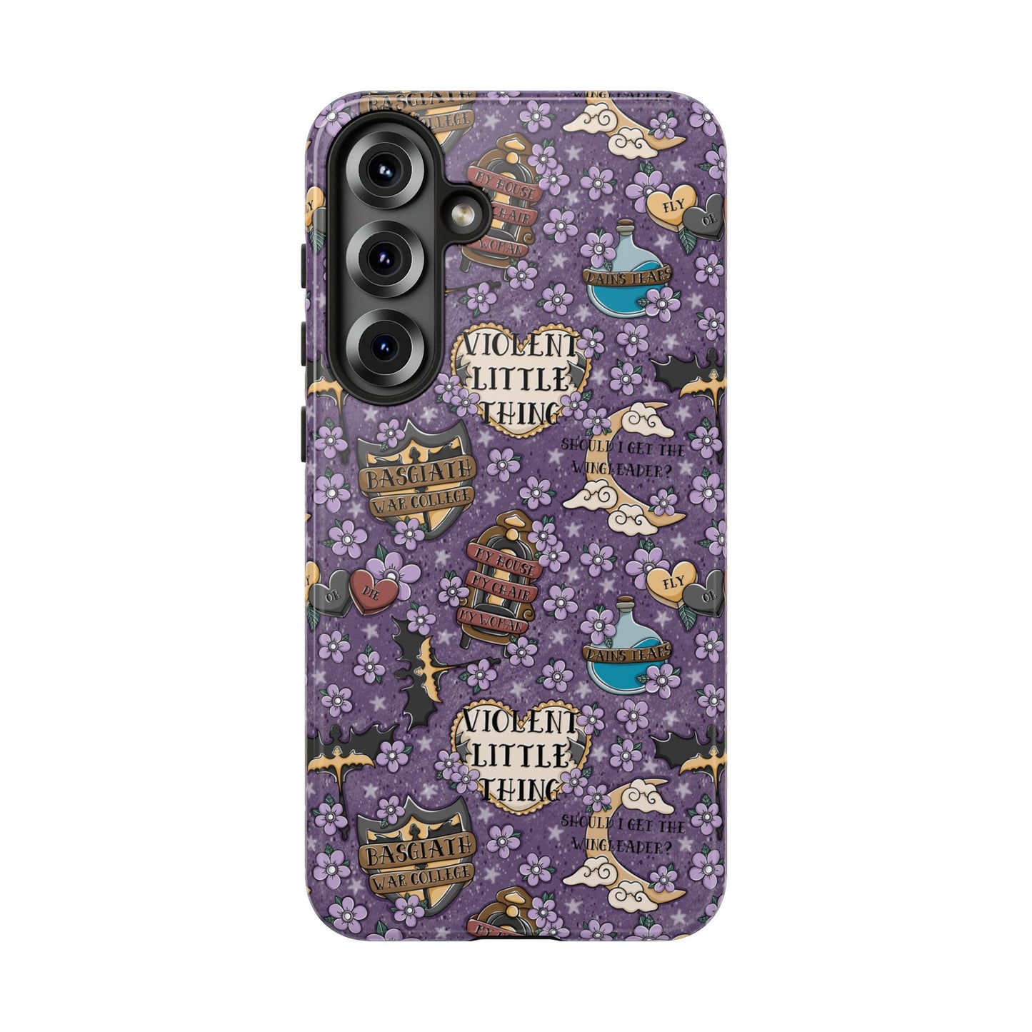 Violent Little Thing Tough Phone Case | Shockproof | Samsung Case | Google Case | Bookish