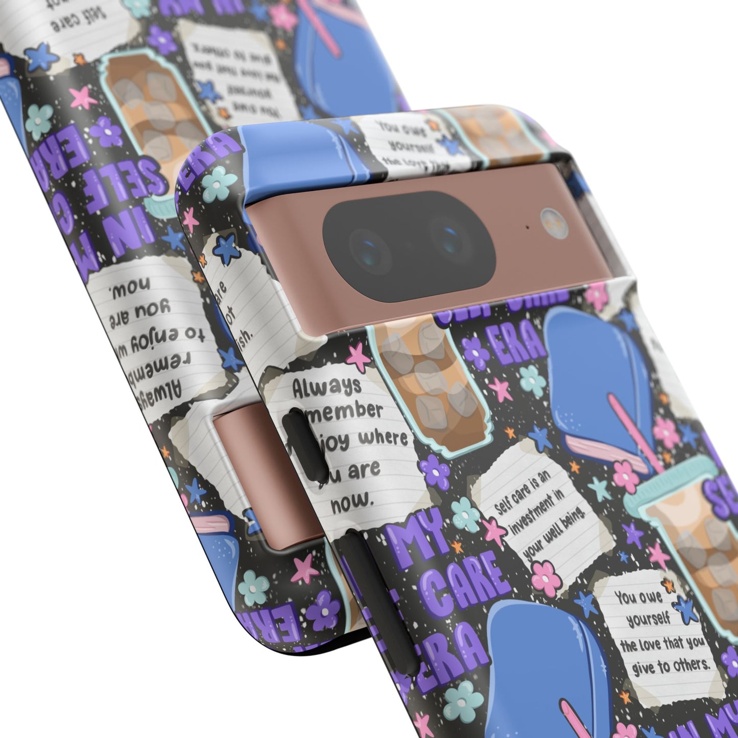 Self Care Tough Phone Case | Shockproof | Samsung Case | Google Case | Bookish