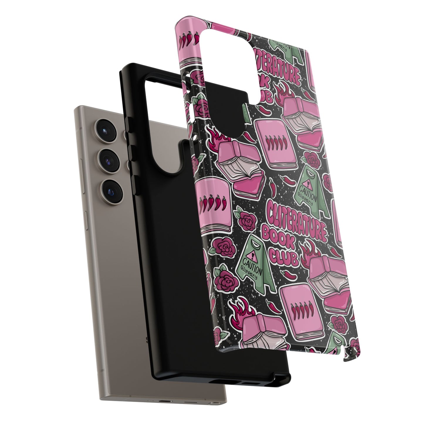 Cliterature Book Club Tough Phone Case | Shockproof | Samsung Case | Google Case | Bookish