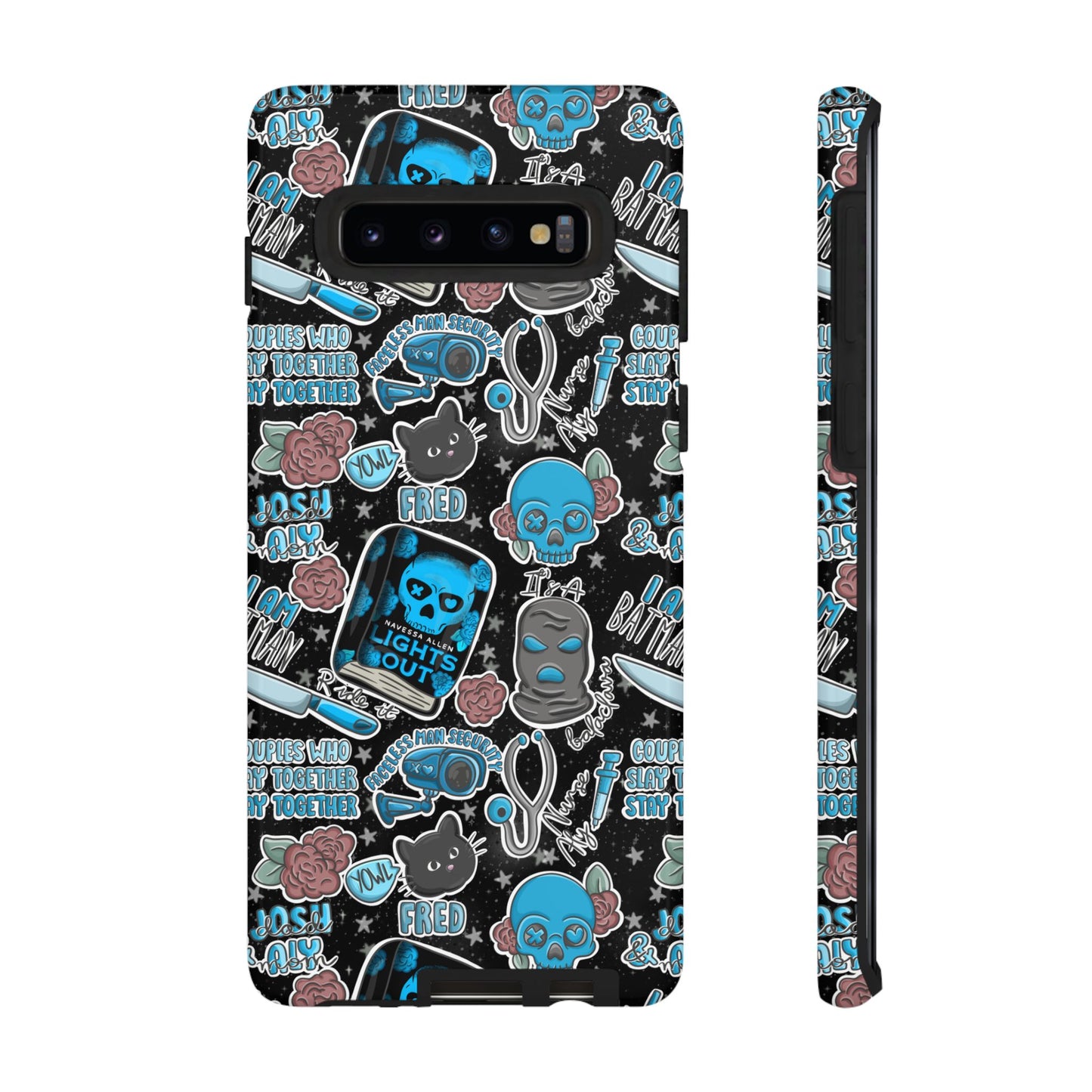 Lights Out Tough Phone Case | Shockproof | Samsung Case | Google Case | Bookish