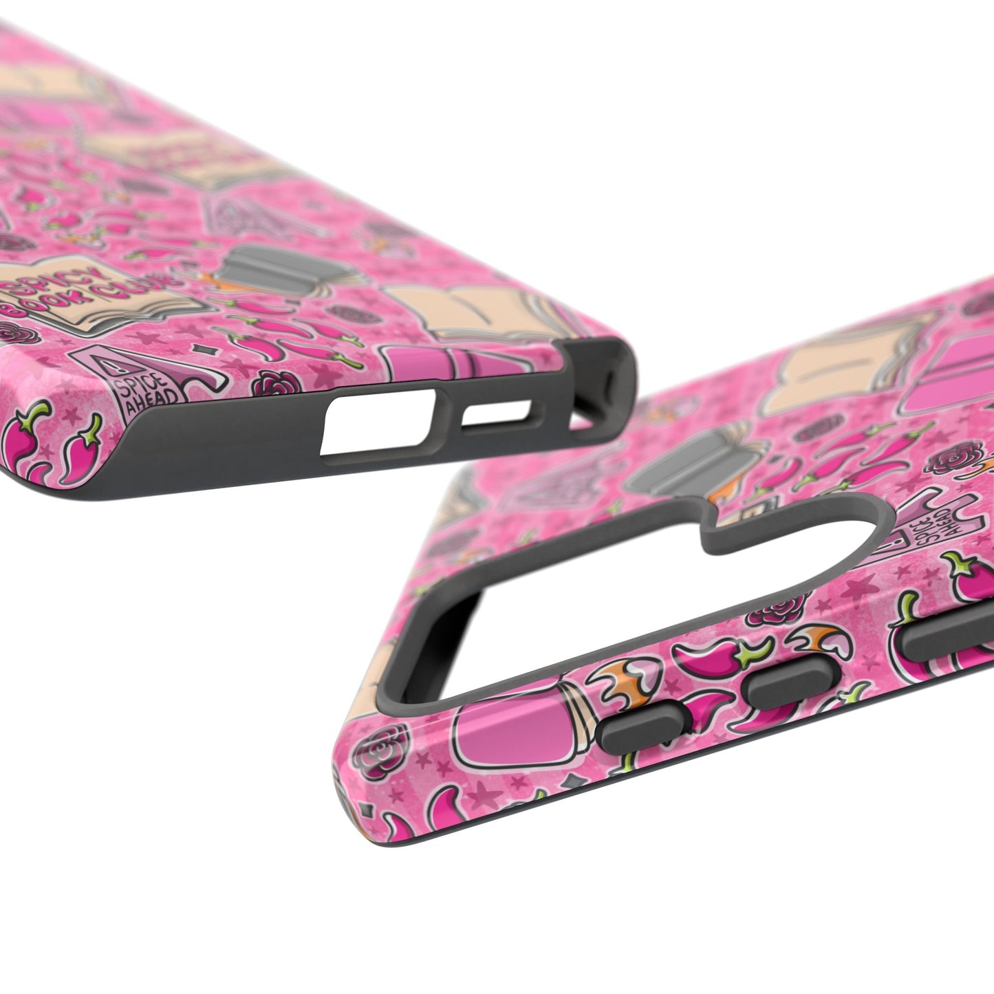 Spicy Book Club Tough Phone Case | Shockproof | Samsung Case | Google Case | Bookish