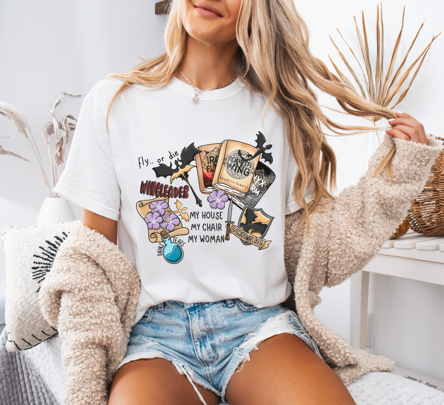 My House, My Chair, My Woman Comfort Colors T-Shirt