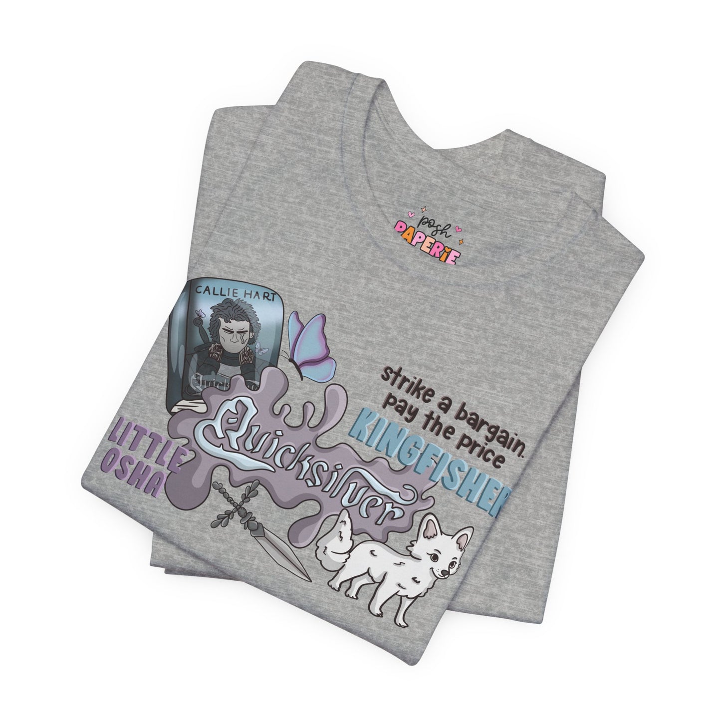 Quicksilver Shirt | Graphic Tee | Bookish Merch |