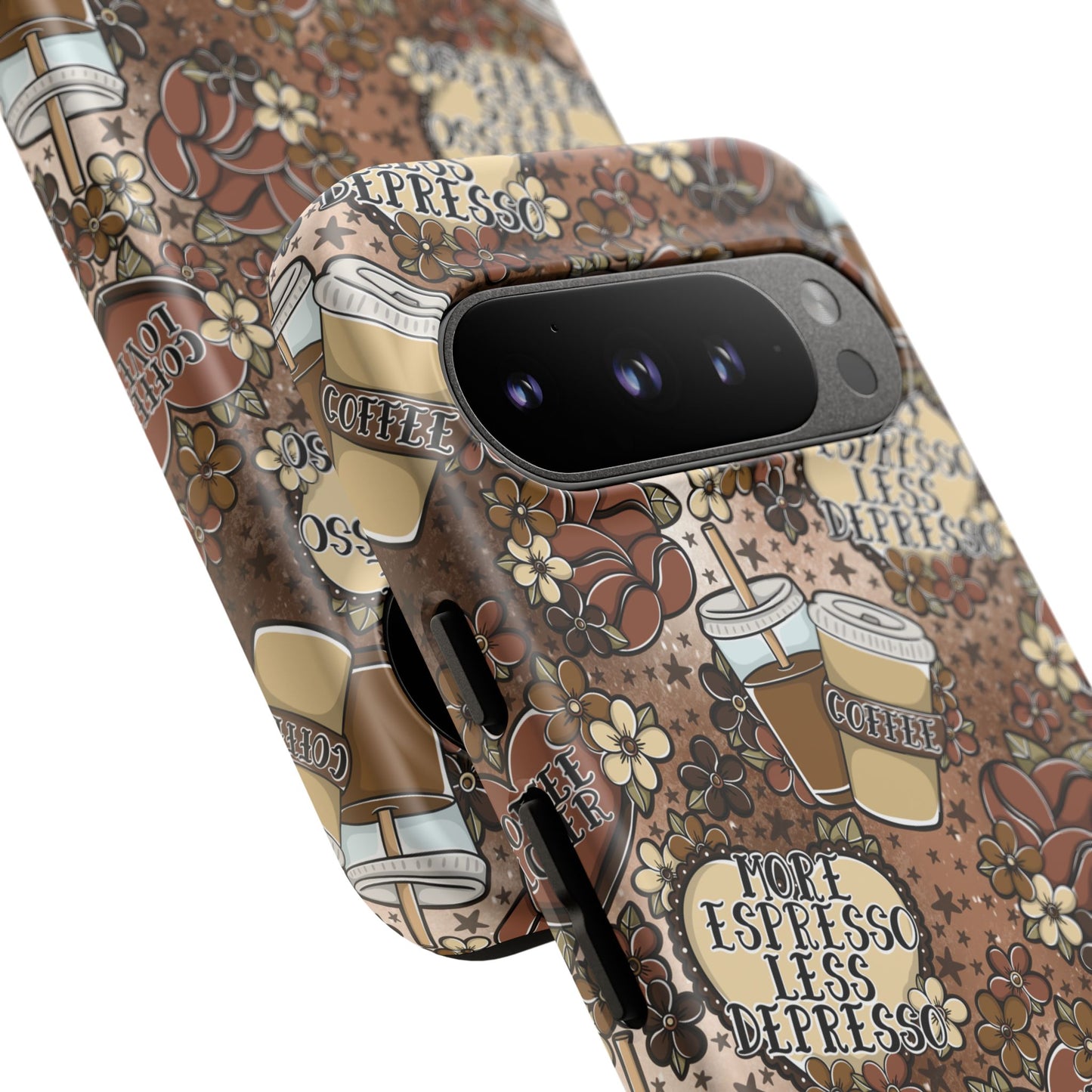 Coffee Lover Tough Phone Case | Shockproof | Samsung Case | Google Case | Iced Coffee