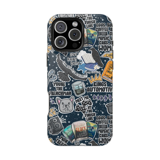 Triple Falls MagSafe Tough Phone Case | Shockproof | iPhone Case | Bookish Phone Case |