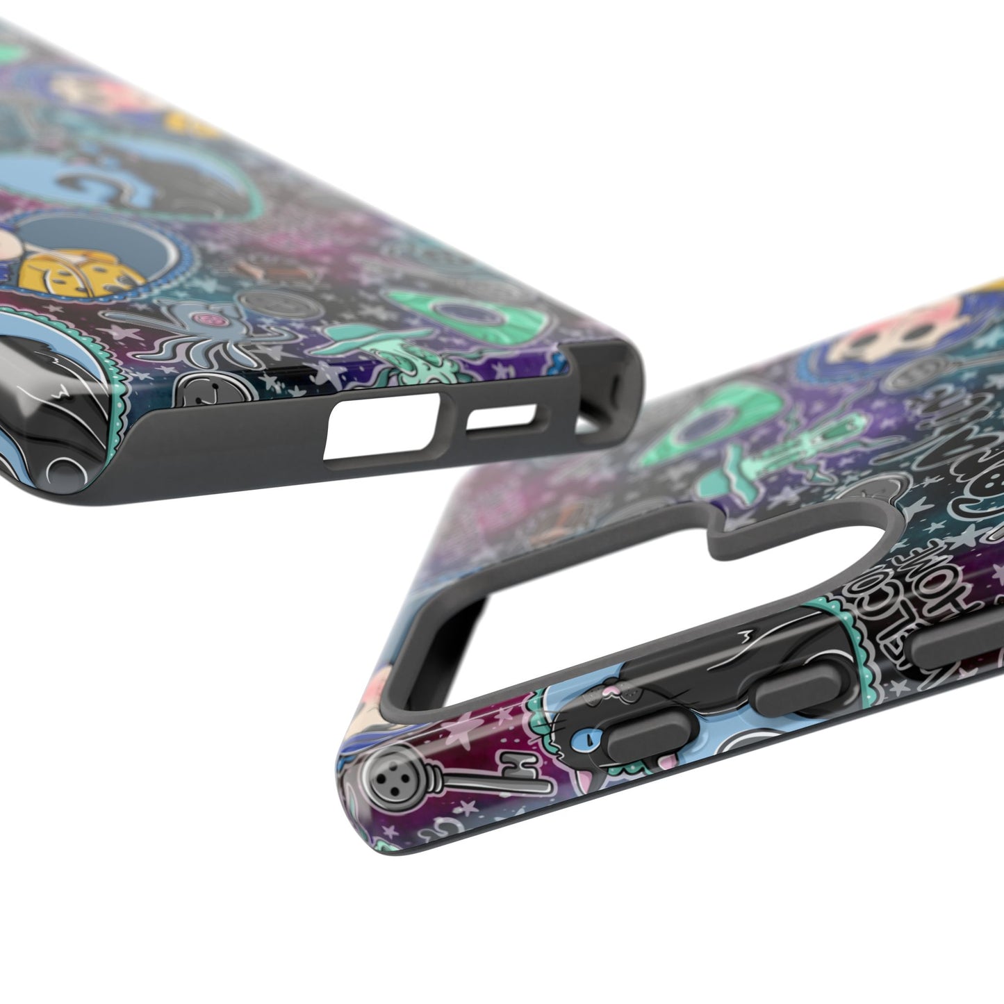 Button Girl Tough Phone Case | Shockproof | Samsung Case | Google Case |