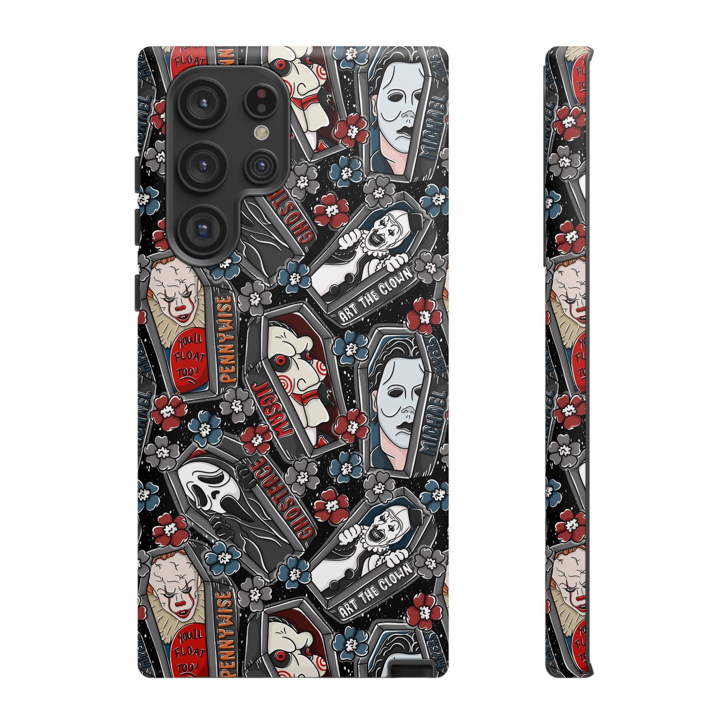 Serial Killers Tough Phone Case | Shockproof | Samsung Case | Google Case | Bookish