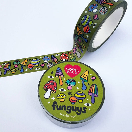 Washi Tape - Funguys