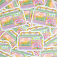 Boombox Sticker