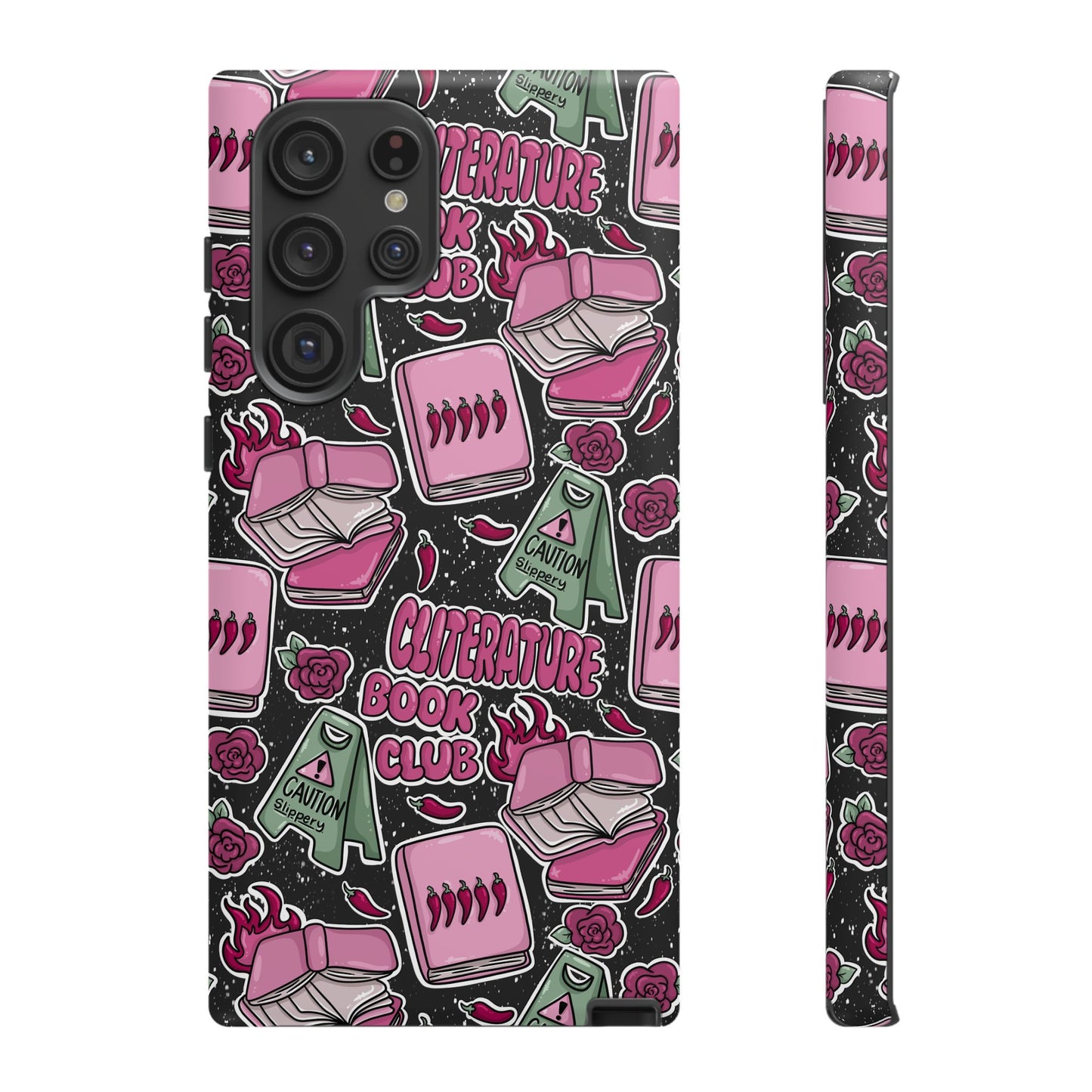 Cliterature Book Club Tough Phone Case | Shockproof | Samsung Case | Google Case | Bookish