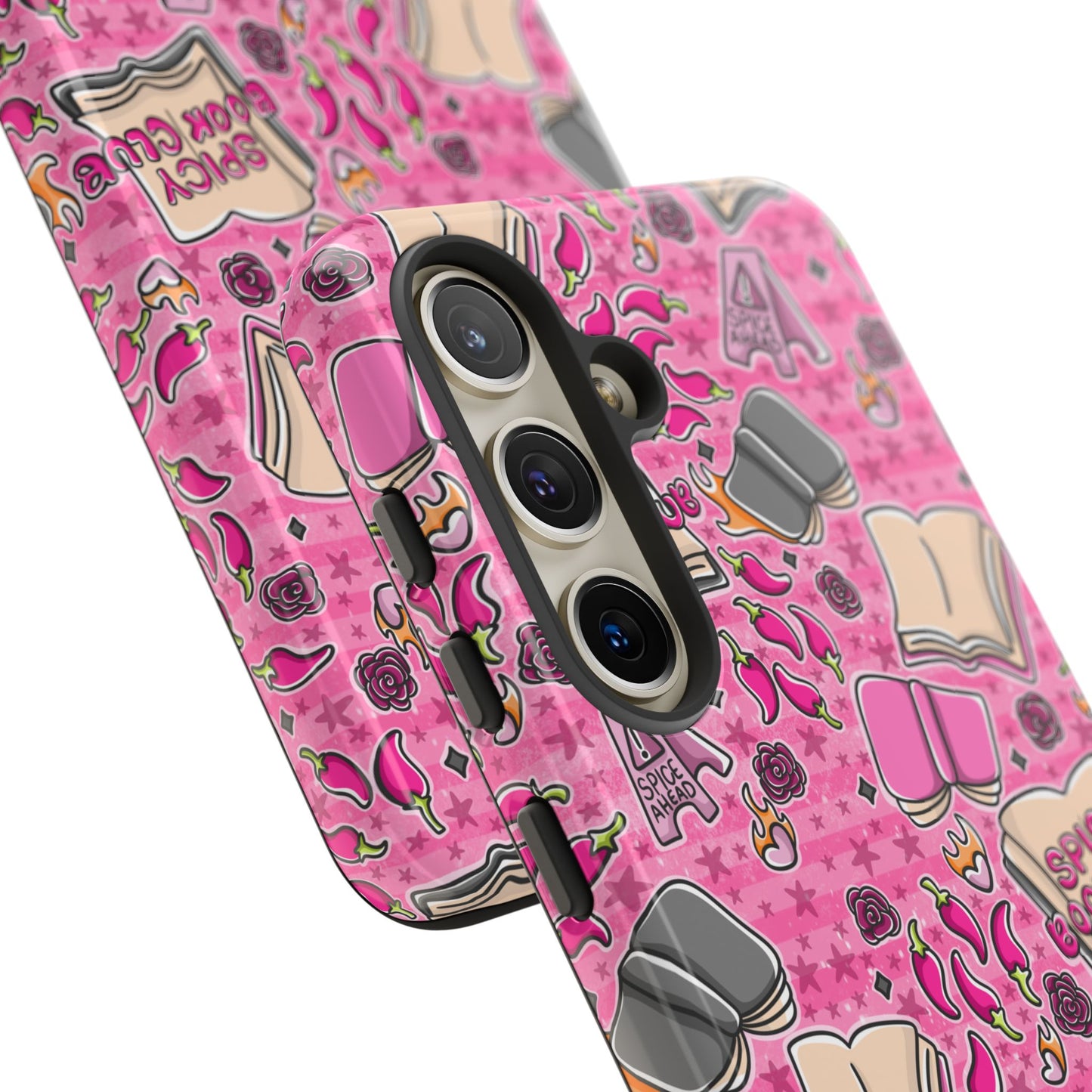 Spicy Book Club Tough Phone Case | Shockproof | Samsung Case | Google Case | Bookish