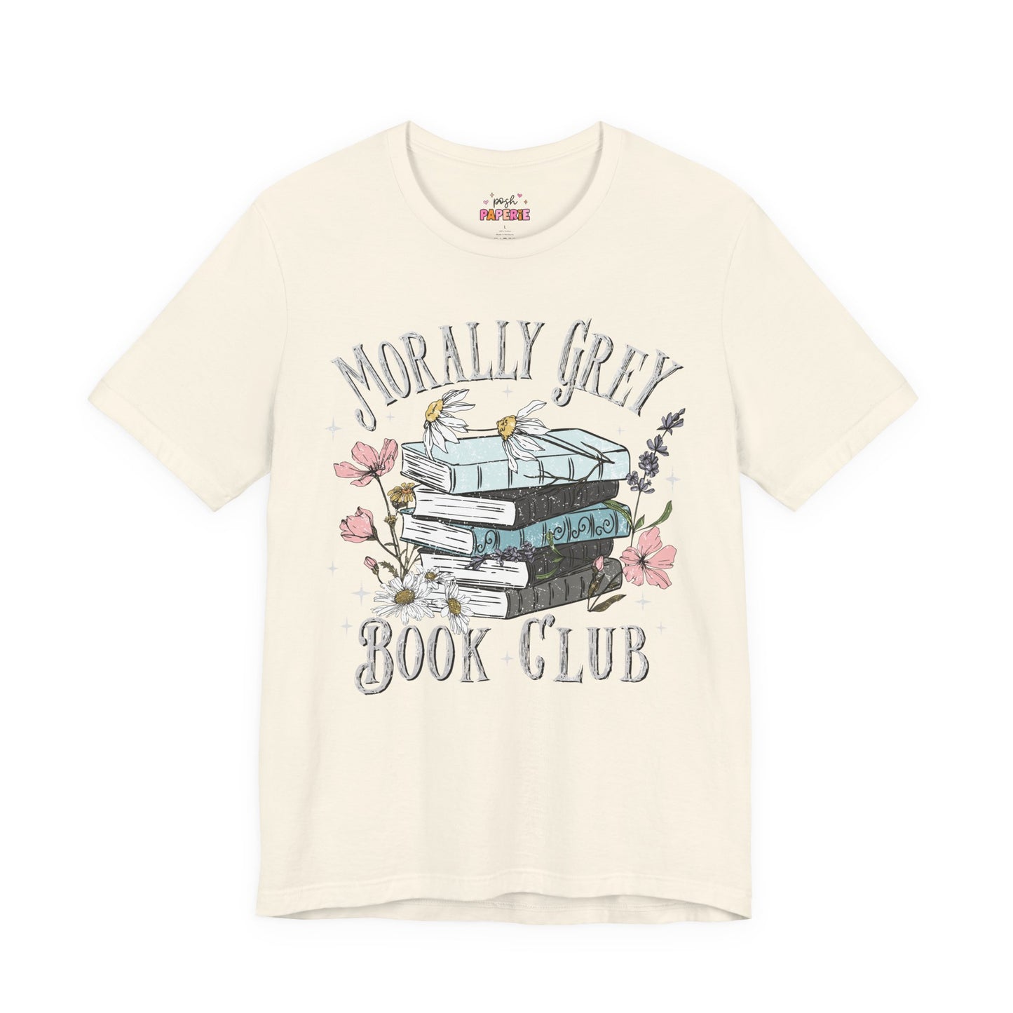 Morally Grey Book Club T-Shirt | Graphic Tee | Bookish Merch |