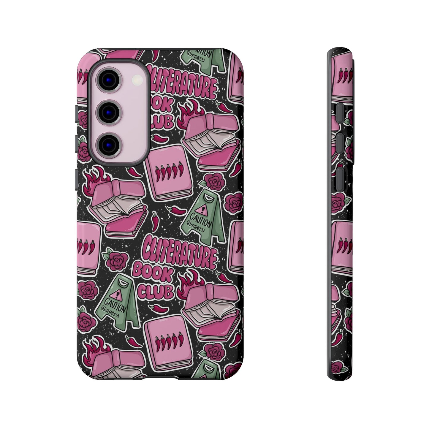 Cliterature Book Club Tough Phone Case | Shockproof | Samsung Case | Google Case | Bookish
