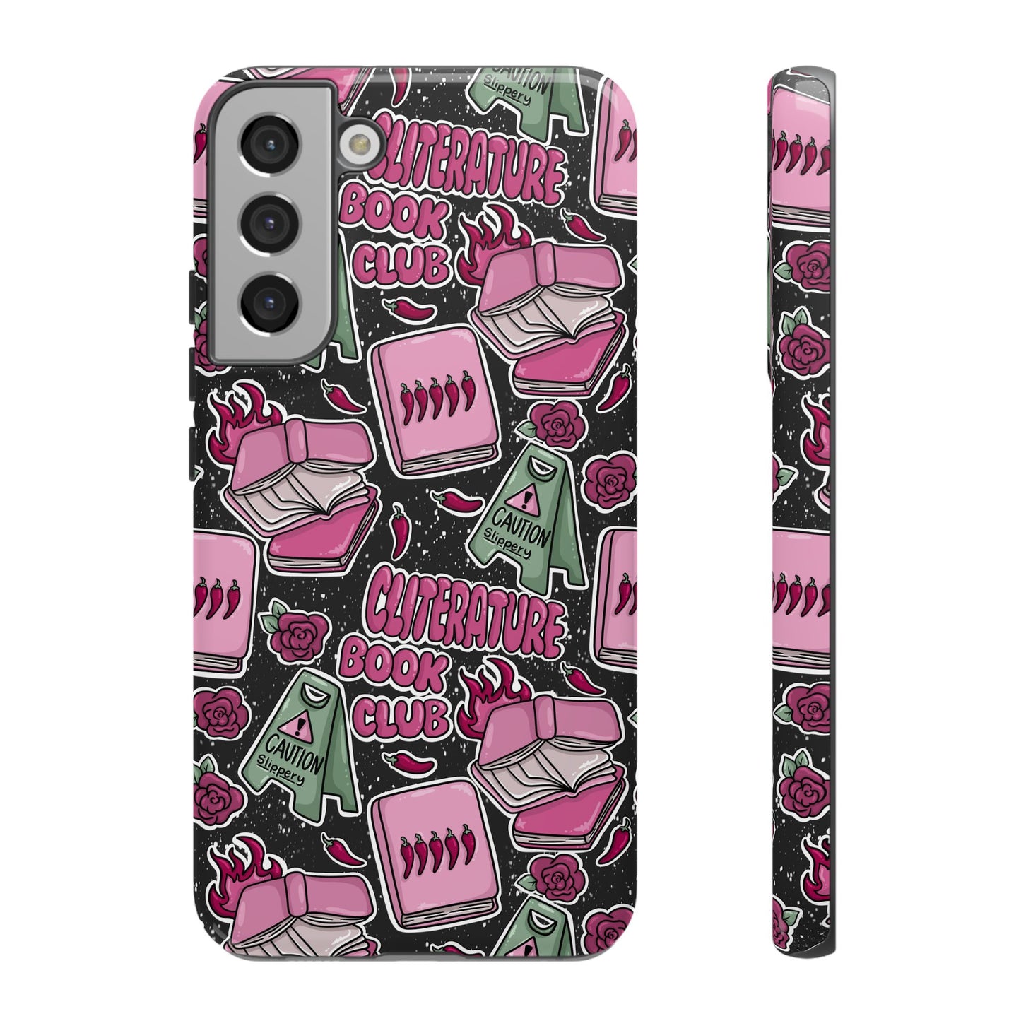 Cliterature Book Club Tough Phone Case | Shockproof | Samsung Case | Google Case | Bookish