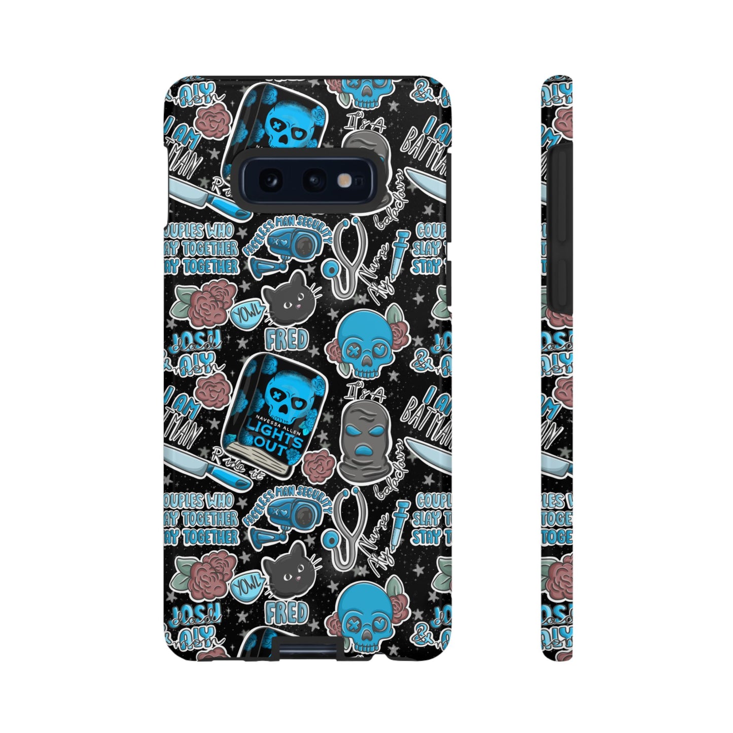 Lights Out Tough Phone Case | Shockproof | Samsung Case | Google Case | Bookish