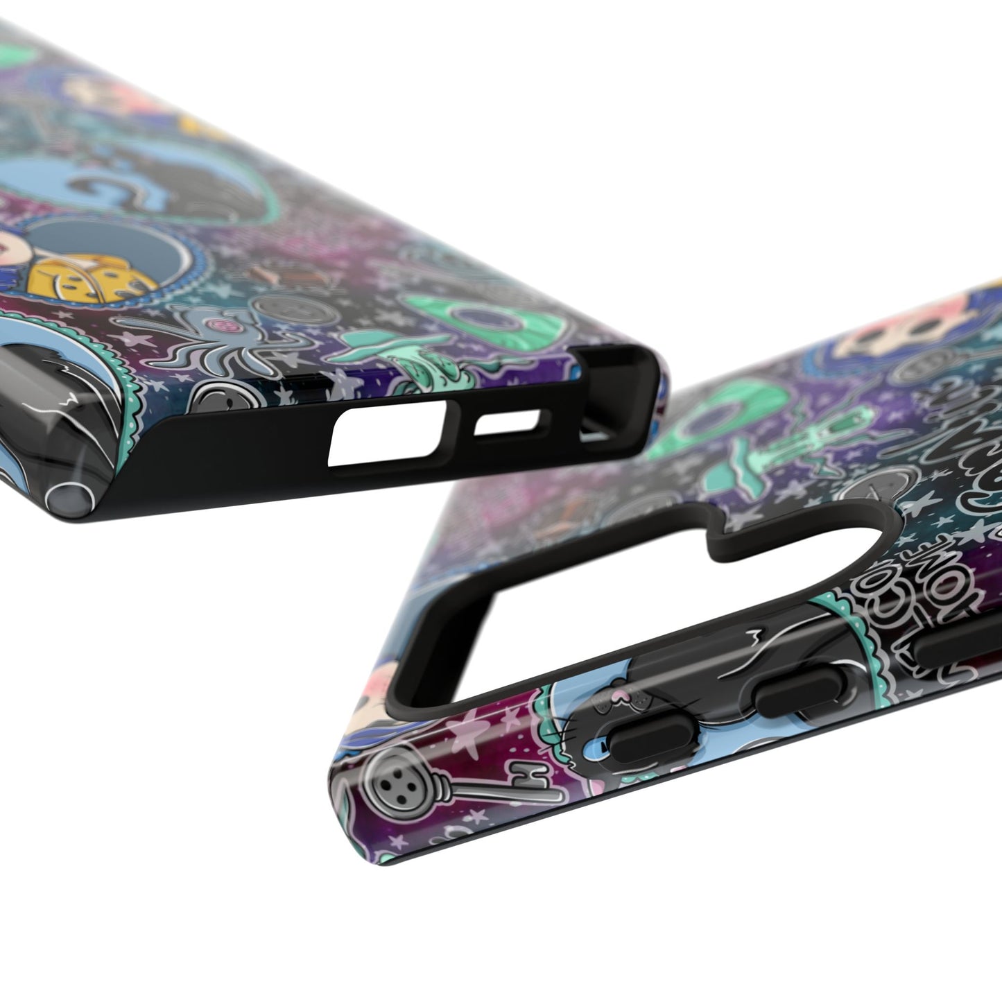 Button Girl Tough Phone Case | Shockproof | Samsung Case | Google Case |