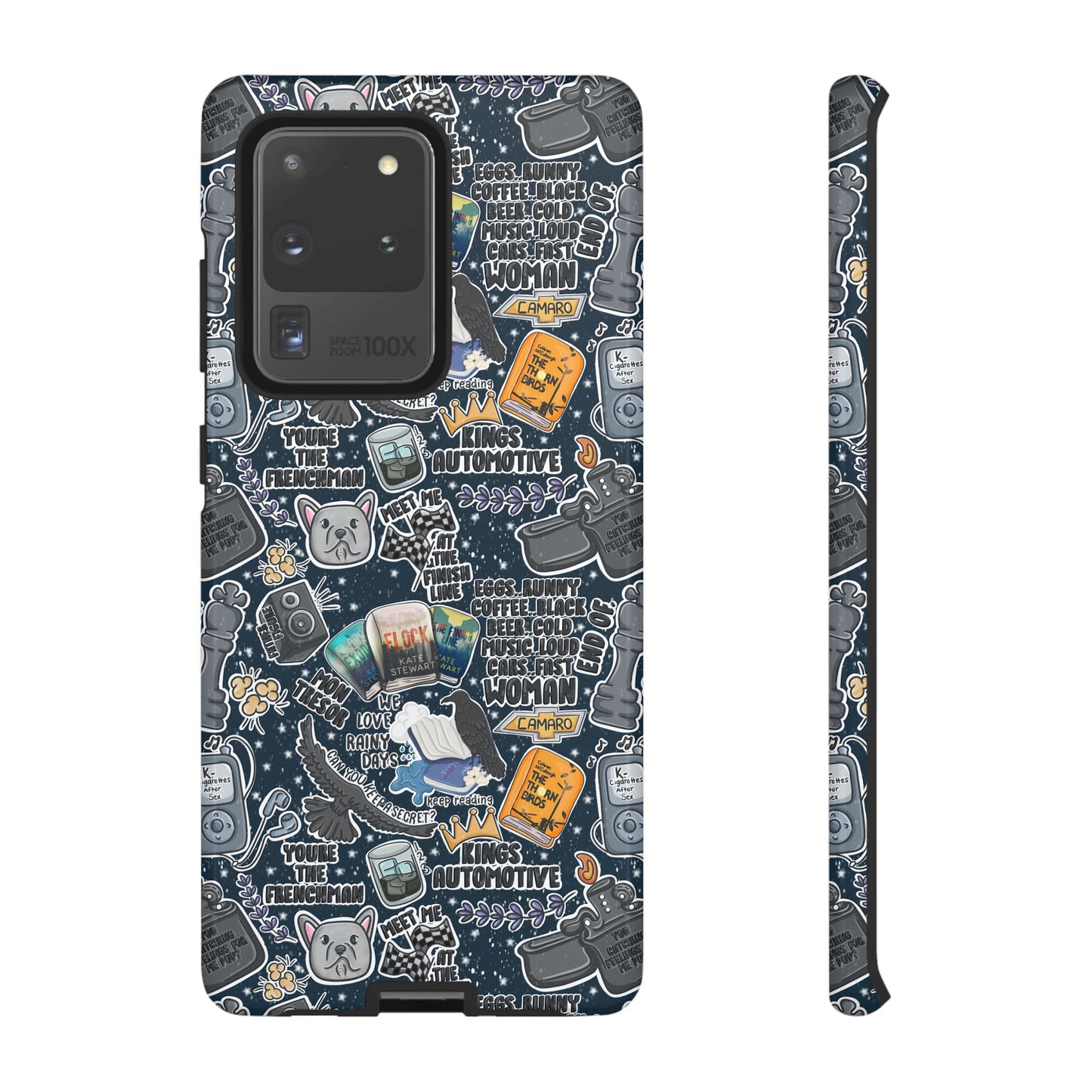 Triple Falls Tough Phone Case | Shockproof | Samsung Case | Google Case | Bookish