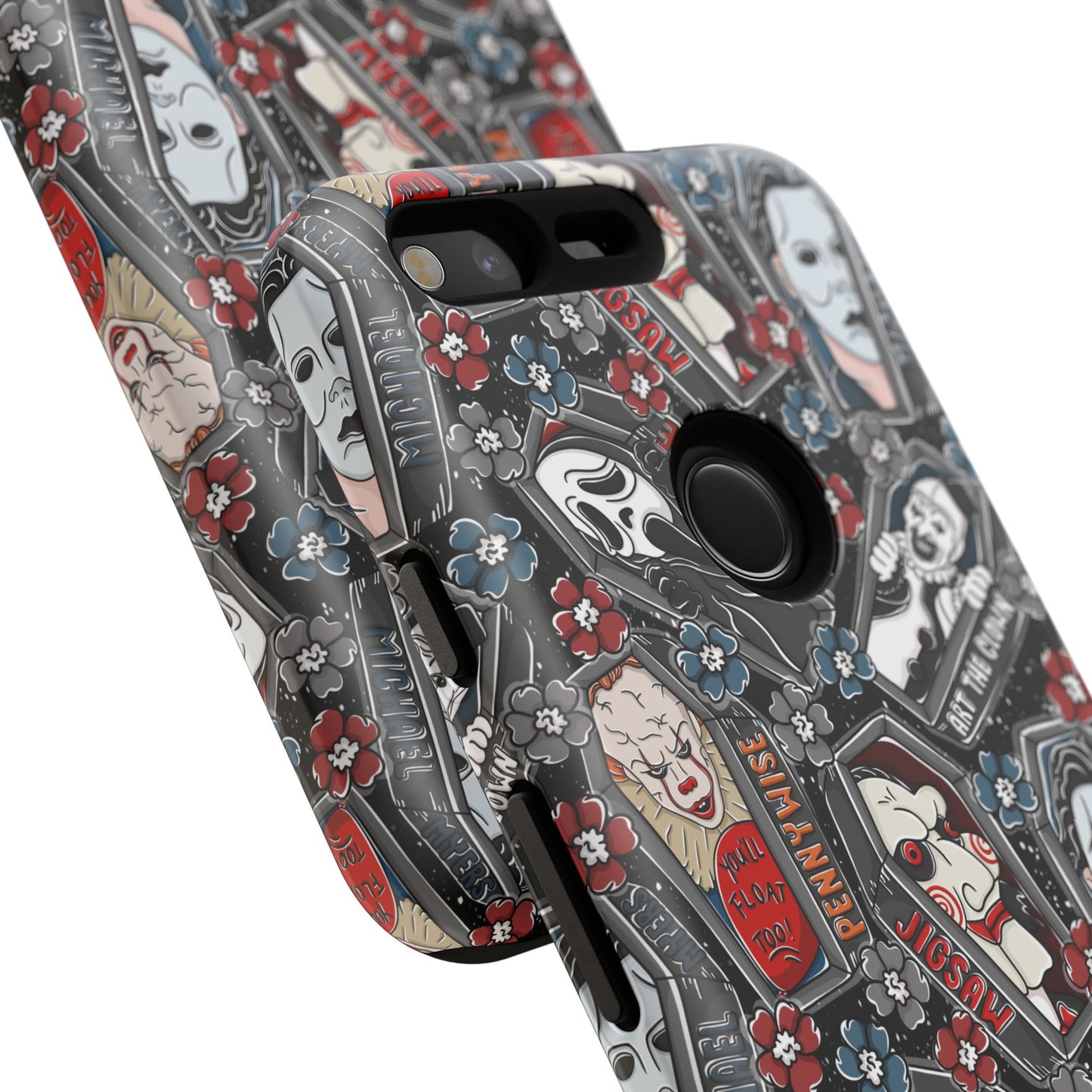 Serial Killers Tough Phone Case | Shockproof | Samsung Case | Google Case | Bookish