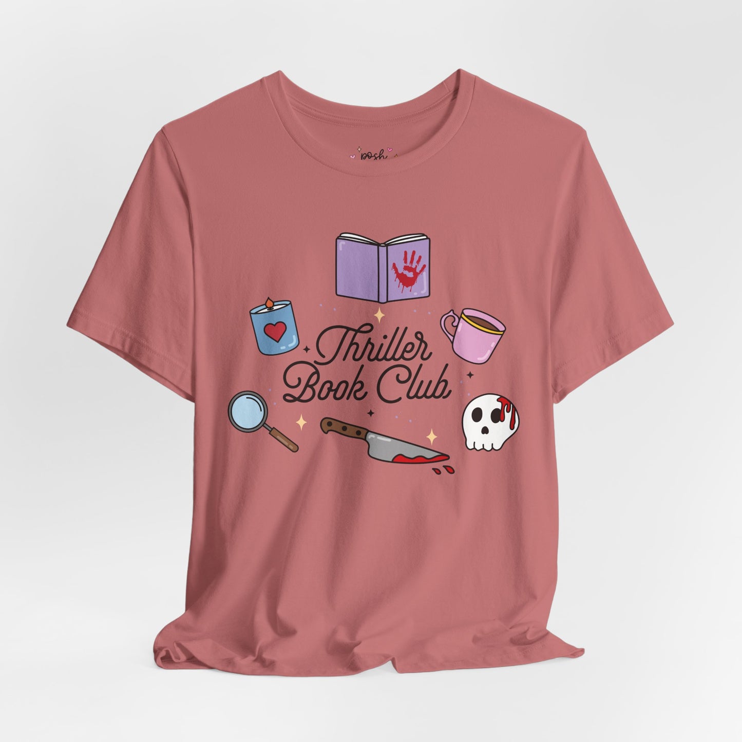 Thriller Book Club Shirt | Graphic Tee | Bookish Merch |