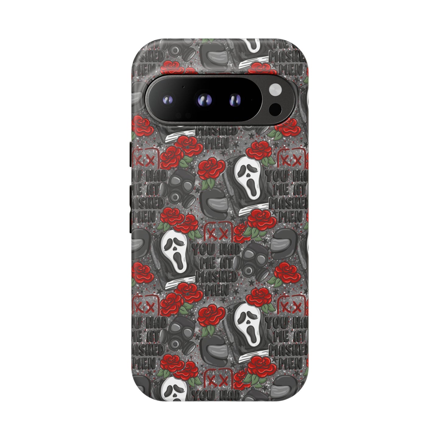 Masked Men Tough Phone Case | Shockproof | Samsung Case | Google Case | Bookish