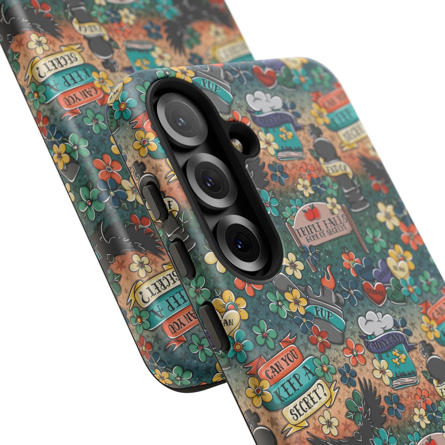 Triple Falls Tough Phone Case | Shockproof | Samsung Case | Google Case | Bookish