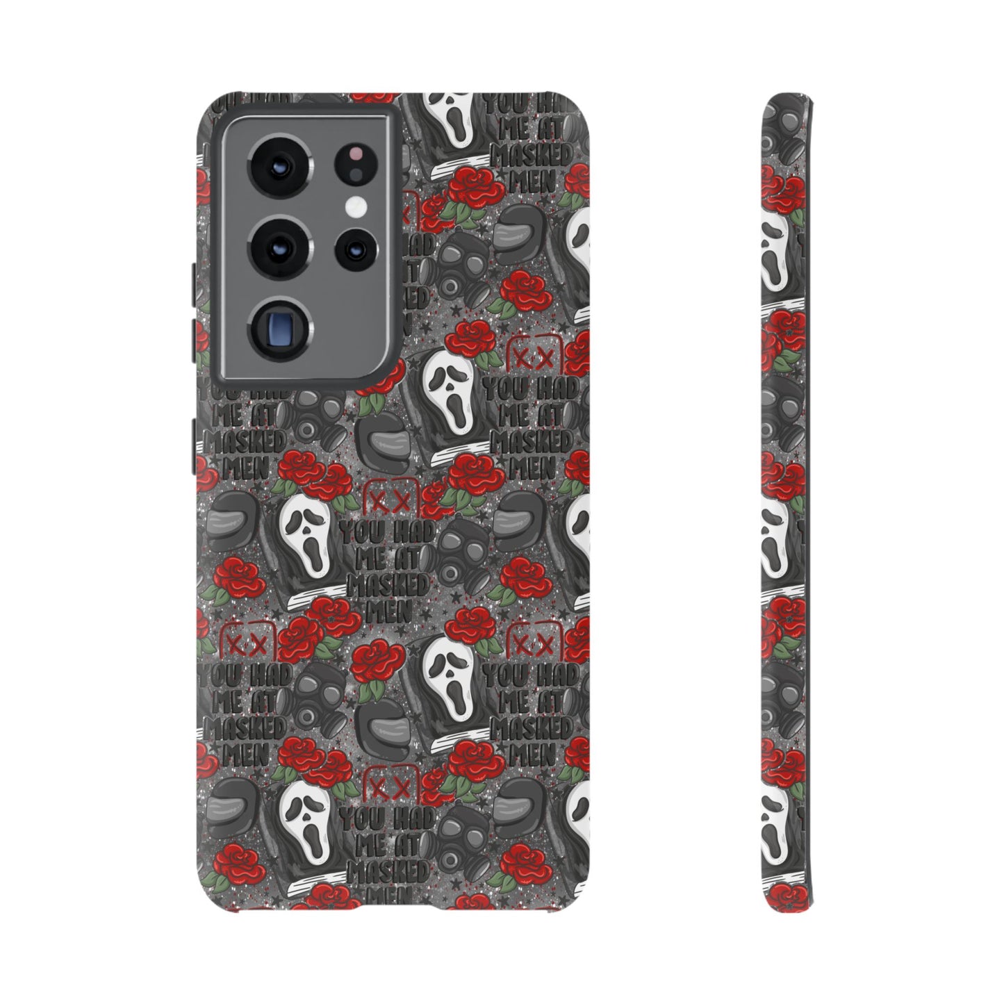 Masked Men Tough Phone Case | Shockproof | Samsung Case | Google Case | Bookish
