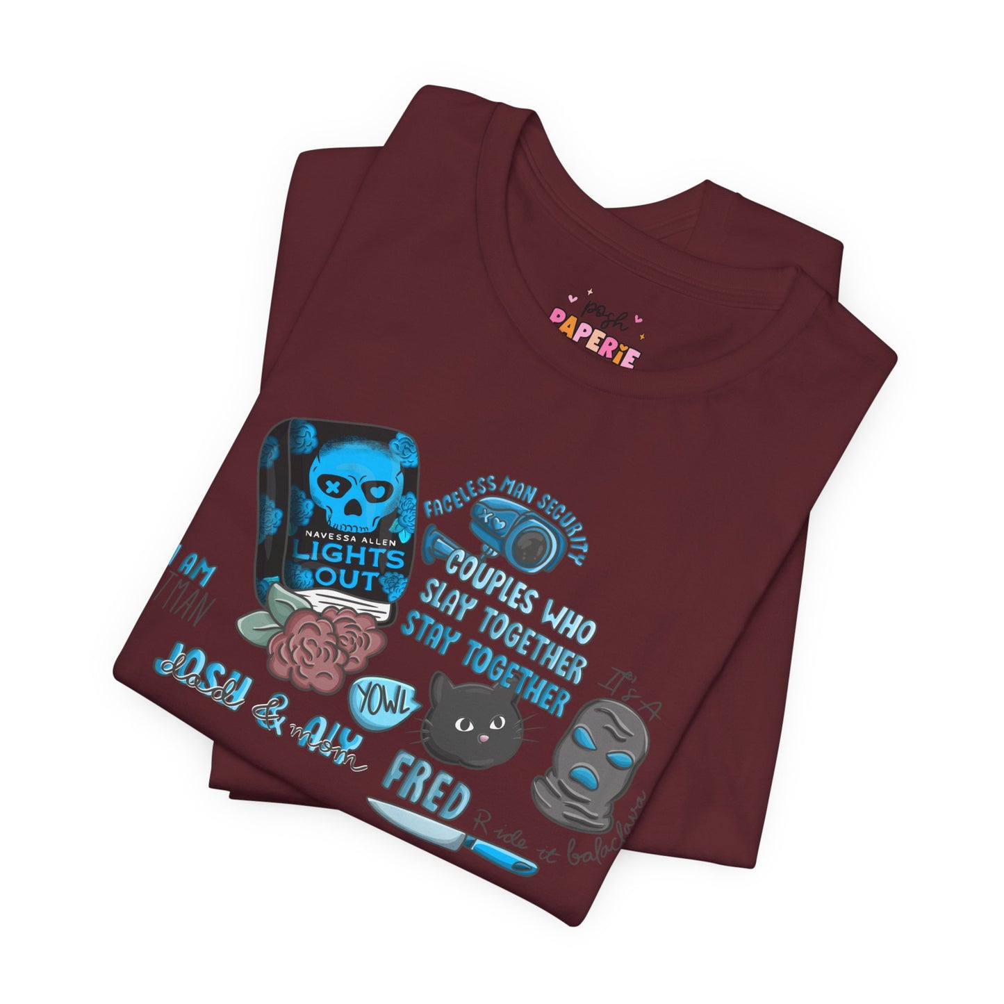 Lights Out Shirt | Graphic Tee | Bookish Merch |